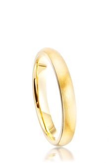 Astley Clarke Matt Gold Wedding Band - Lyst