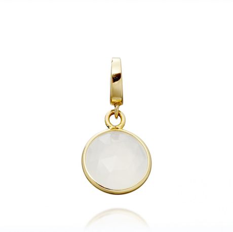 Astley Clarke Moonstone Charm in White - Lyst