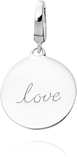 Astley Clarke Love Disc Charm in Silver - Lyst