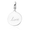 Astley Clarke Love Disc Charm in Silver - Lyst