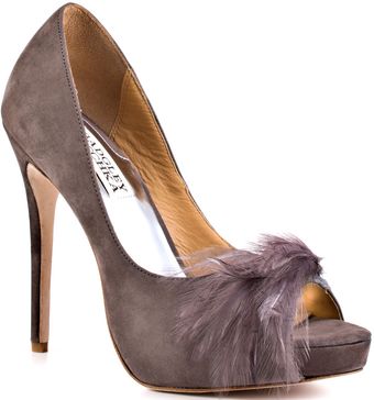 Badgley Mischka Ginnie Leather - Lyst