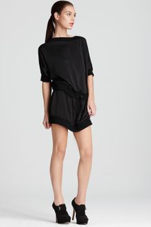 Cut25 Textured Charmeuse Dress  - Lyst