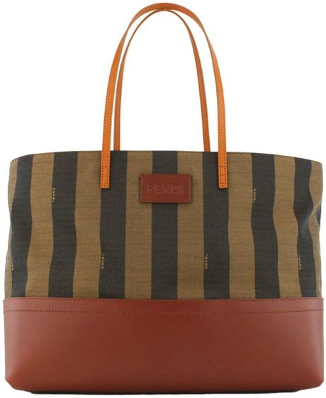Fendi Medium Roll Bag in Brown (chocolate) - Lyst