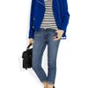 J Brand Aoki Printed Straight Leg Boyfriend Jeans in Blue - Lyst