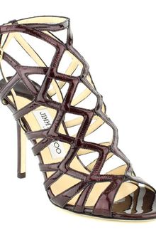 Jimmy Choo Bridle Sandal Org 795 Now - Lyst