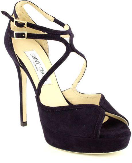 Jimmy Choo Farview Org 775 Now in Black (purple) - Lyst