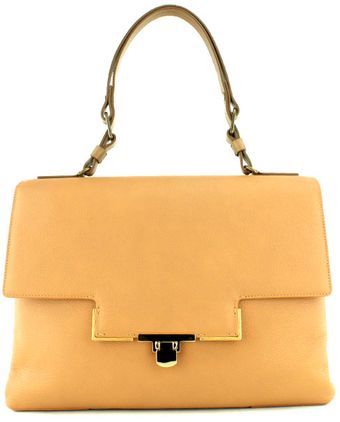 Lanvin Beige Miss Sartorial Handbag - Lyst