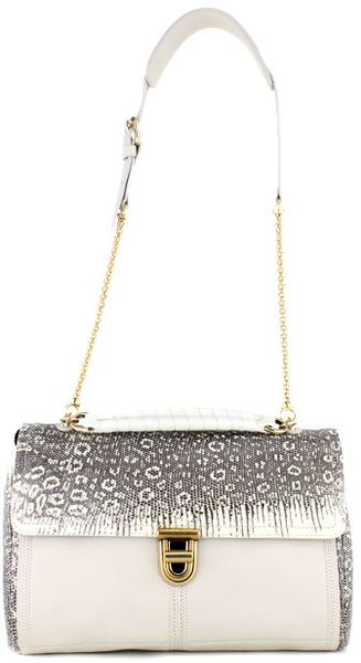  Leather and Ringtail Lizard Satchel 