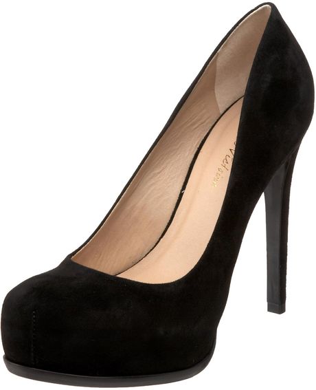 Pour La Victoire Irina Platform Pump in Black (black suede) - Lyst