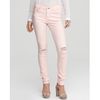 Rag & Bone Skinny Jeans The Skinny Jean in Peach with Holes in Pink (peach with holes) - Lyst
