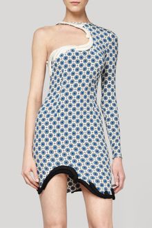 Stella McCartney Ink Stretch Large Circle Fitzroy Dress - Lyst