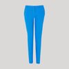 Stella Mccartney Cotton Stretch Skinny Tailored Trousers in Blue (tokyo blue) - Lyst