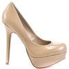 Steve Madden Bevv Pat in Beige (sky) - Lyst
