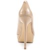 Steve Madden Bevv Pat in Beige (sky) - Lyst
