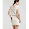 Tibi Dress Crochet in Beige (cream) - Lyst