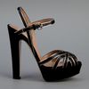 Valentino Sandal in Black - Lyst