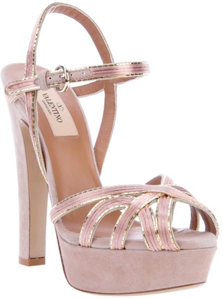 Valentino Sandal in Pink - Lyst