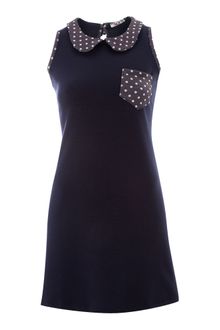 Wal-g Peter Pan Collar Dress - Lyst