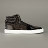 Yves Saint Laurent Studded Hi Top Sneaker in Black - Lyst