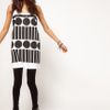Asos Collection Asos Vest in Spot and Stripe in Black (blackwhite) - Lyst