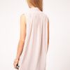 Asos Collection Asos Shirt with Dipped Back in Beige (nude) - Lyst