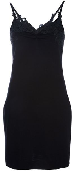 Balenciaga Slip Dress in Black - Lyst