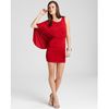 Bcbgmaxazria Dress One Shoulder Batwing in Red (new red) - Lyst