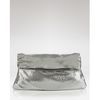 Bcbgmaxazria Clutch Mesh Metal Foldover Clutch in Silver - Lyst