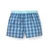 Calvin Klein Matrix Slim Fit Woven Boxers in Blue for Men (jordan plaid - linen blue) - Lyst