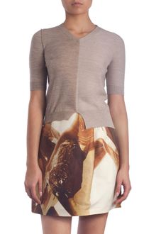 Carven Color Block Sweater - Lyst