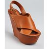Chloé Tuscon Wedges in Brown (khaki brown) - Lyst