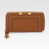Chloé Marcie Ziparound Wallet in Brown (tan) - Lyst