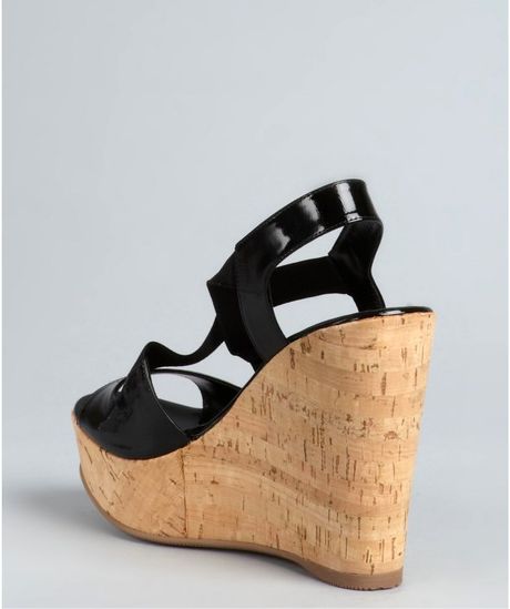 peep toe platform wedge sandals