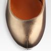 Fendi Superstar Metallic Leather Platform Pumps in Gold (bronze) - Lyst