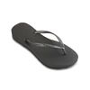 Havaianas Slim Flip Flops in Gray (dark grey) - Lyst
