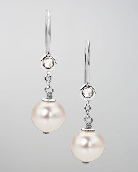 Ippolita Pearl Quartz Drop Earrings in White (pearl) - Lyst