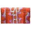 Jérôme Dreyfuss Leon Metallic Python Clutch in Pink - Lyst