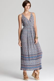 Joie Dress Neptune Printed Maxi Dress - Lyst