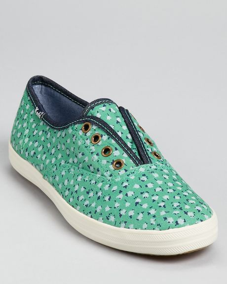 floral keds slip on
