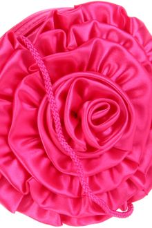 La Regale Big Flower Zip Clutch - Lyst
