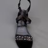 Lanvin Studded Sandal in Black - Lyst