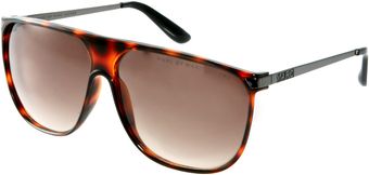  Marc By Marc Jacobs Aviator Sunglasses with Curved Brow 