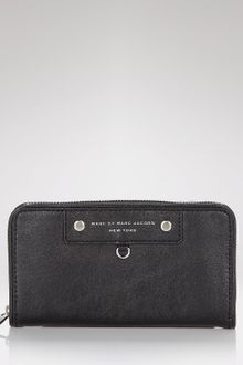 Marc By Marc Jacobs Preppy Leather Large Zip Around Wallet  - Lyst
