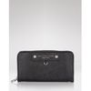 Marc By Marc Jacobs Wallet Preppy Leather Large Zip Around in Black (parrot green w  brass) - Lyst