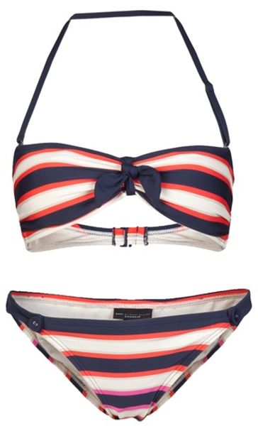 Marc By Marc Jacobs Twopiece Swimsuit in Blue (ink) - Lyst