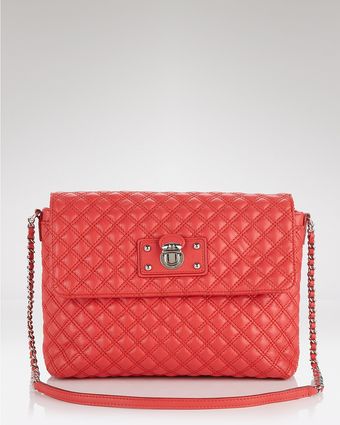 Skinny Large Quilted Leather Shoulder Bag 