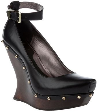  Studded Wedge Shoe 