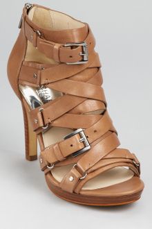 Michael Kors Michael Sandals Leonia Strappy - Lyst