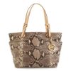 Michael Kors Embossed Python Item Tote in Beige (dark sand python) - Lyst