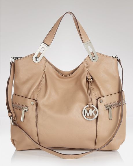 Michael Kors Brookton Large Ew Tote  in Khaki (dark kakhi) - Lyst
